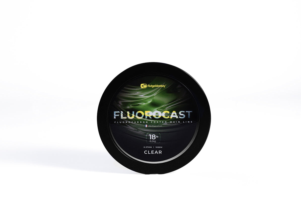 Línea Madre Ridge Monkey FluoroCast Fluoro Coated 22 lb 0,42 mm 1000 m