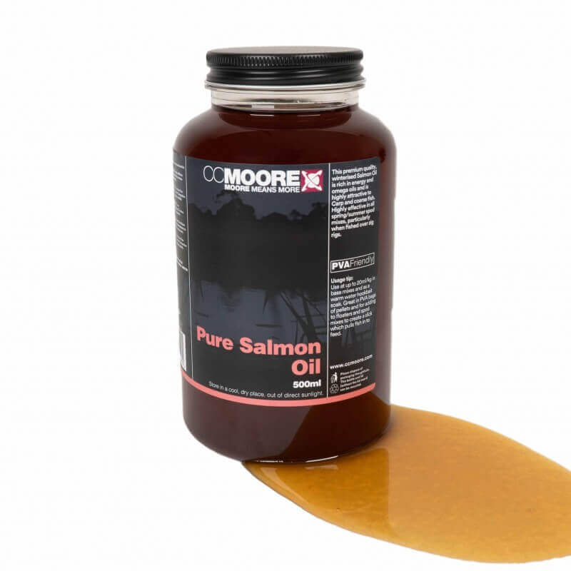 Aceite Ccmoore Pure Salmón 500 ml - Tienda Carpfishing