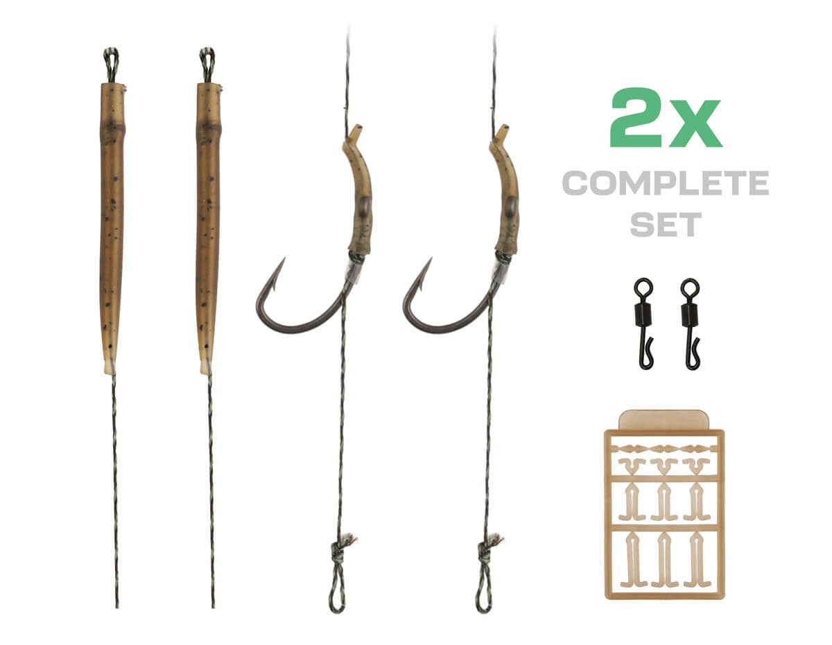 Cârlige montate Zfish Curve Shank