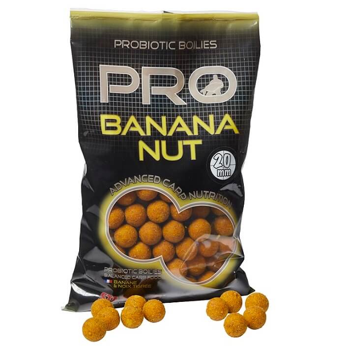 Boilies Starbaits Probiotic Banana Nut 20 mm - Tienda Carpfishing