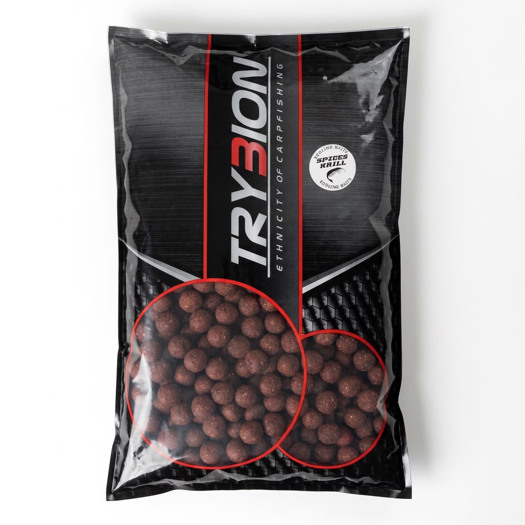 Geanta Trybion Boilies Condimente Krill 4 Kg - 18 mm