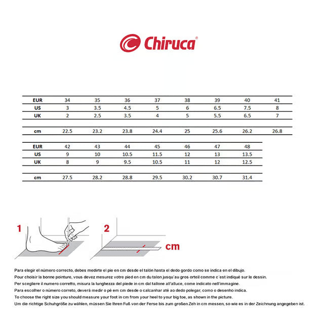 Botas Chiruca Game Hi Vis 08 Gore-Tex Verde y Naranja - Tienda Carpfishing