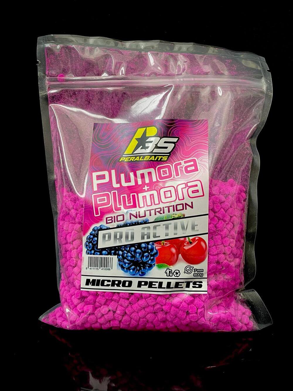 Micro Pellets Peralbaits Plumora 7 mm - Tienda Carpfishing
