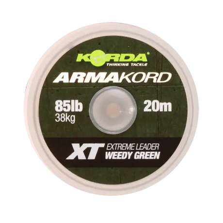 Trenzado Korda Arma Kord XT Verde 20 m - Tienda Carpfishing