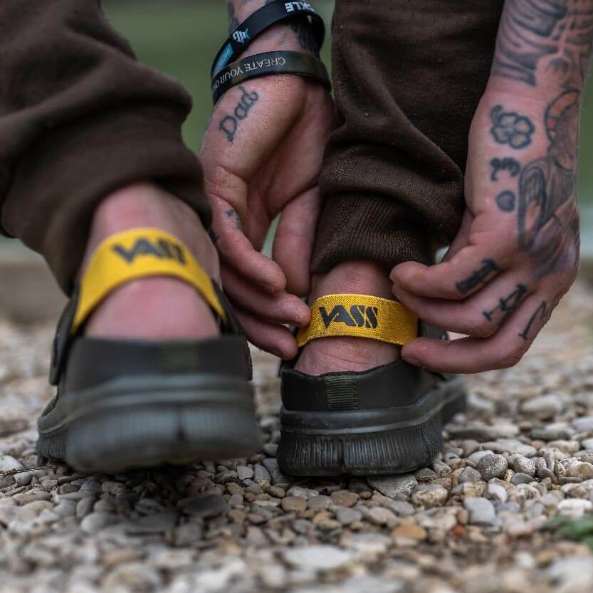 Zapatillas Vass Easy-Bac Verdes - Tienda Carpfishing