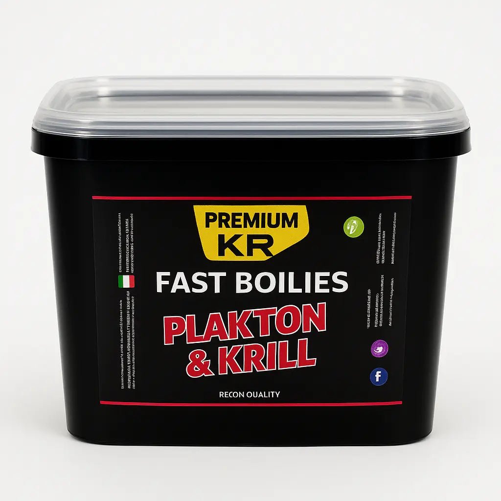 Boilies Solubles Krom Quality Plakton & Krill 24 mm 5KG - Tienda Carpfishing
