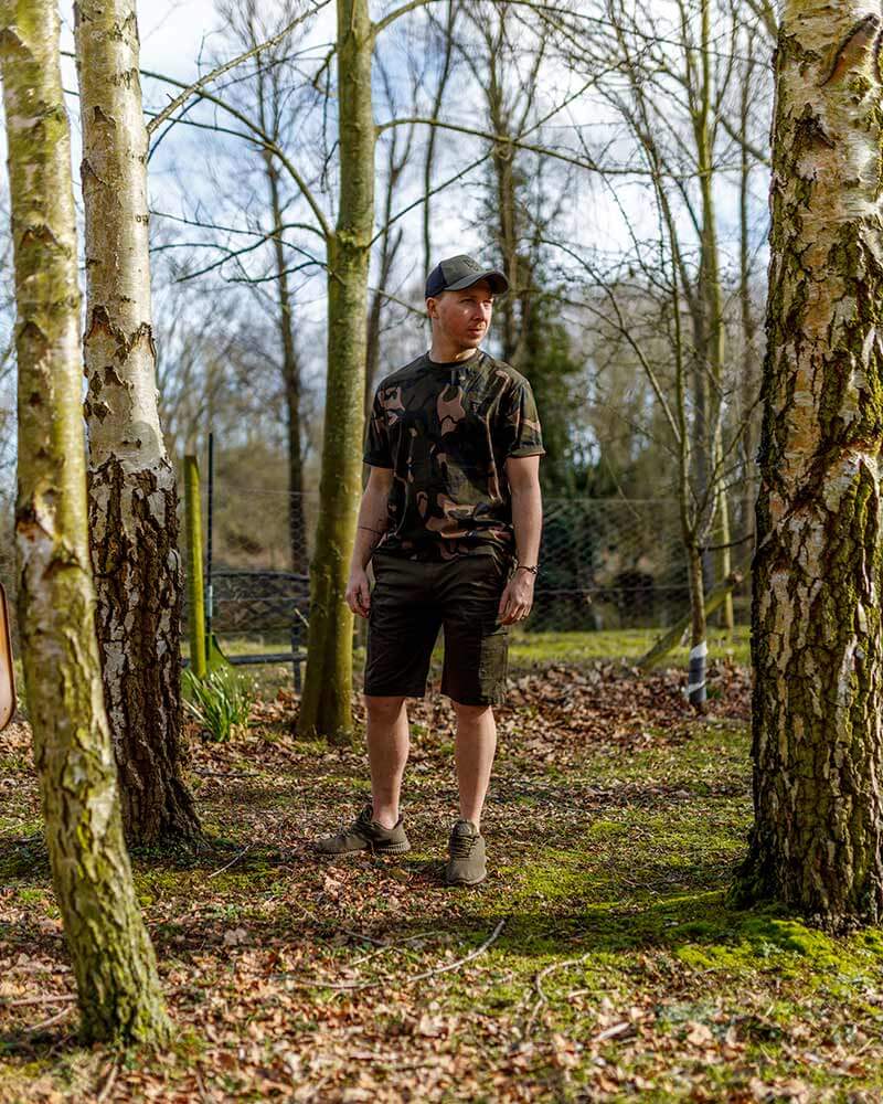 Camiseta Fox Camo T - Tienda Carpfishing