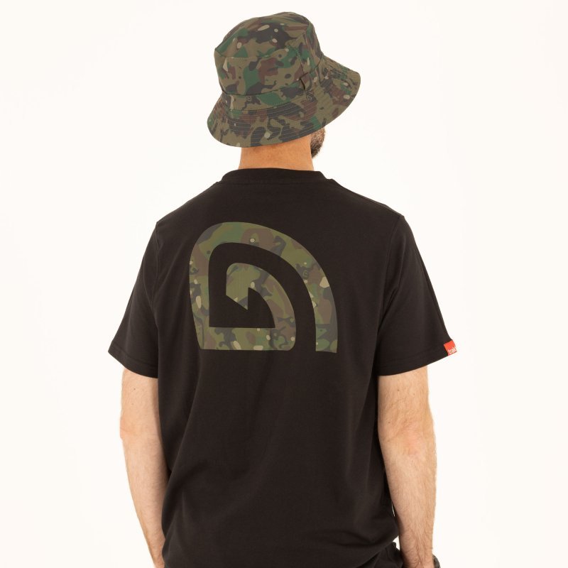 Camiseta Trakker CR Logo negra - Tienda Carpfishing