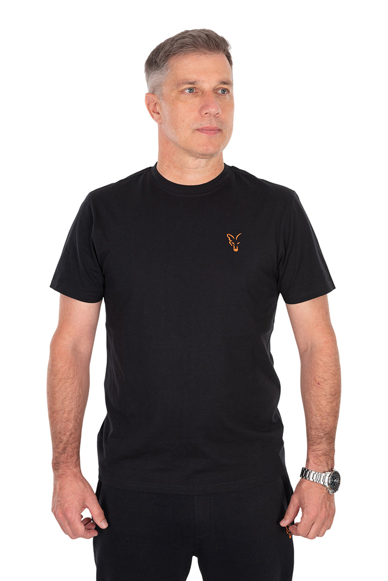 Ropa Fox Classic T Black & Orange