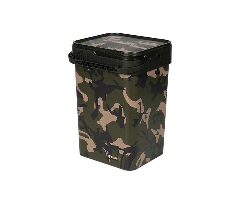Cubo Fox Camo 24 litros - Tienda Carpfishing