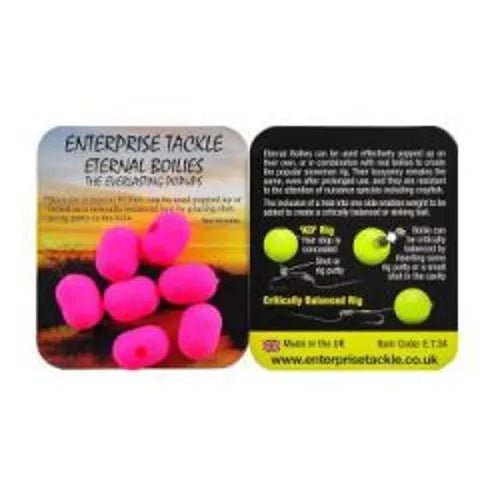Dumbells Pop Ups Enterprise Eternal Rosa Fluor 11/15 mm - Tienda Carpfishing