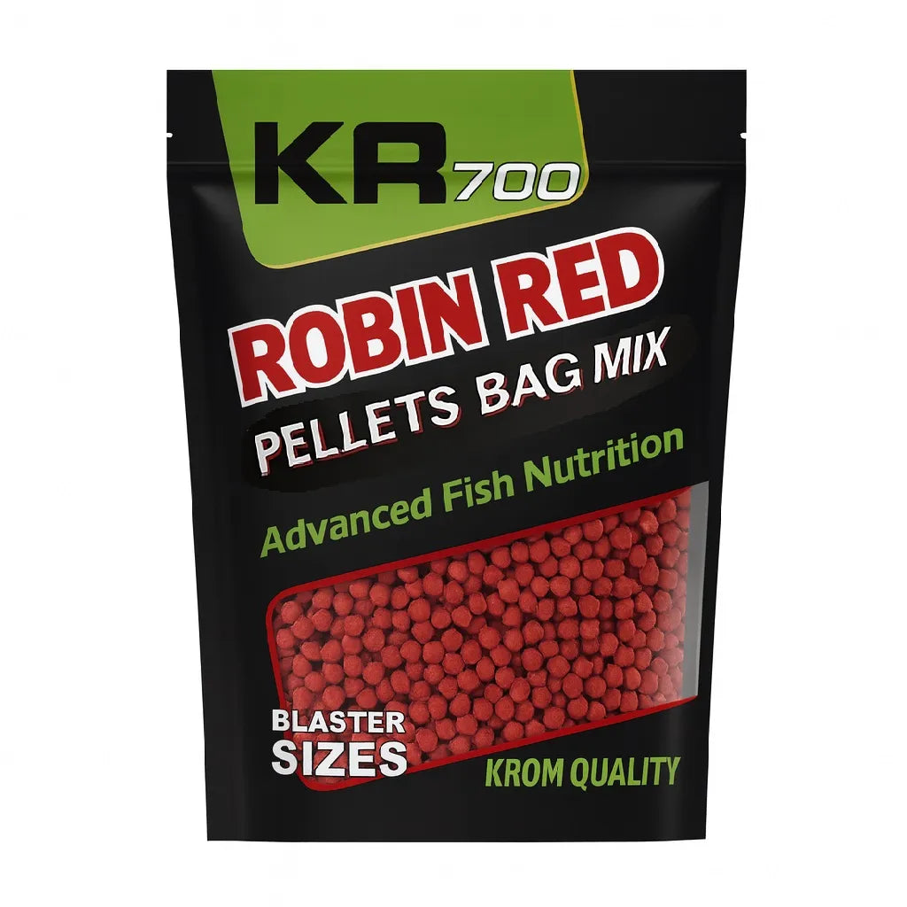 amestecă Pellets Krom Quality KR700 Robin Red 4,5-6MM 800G