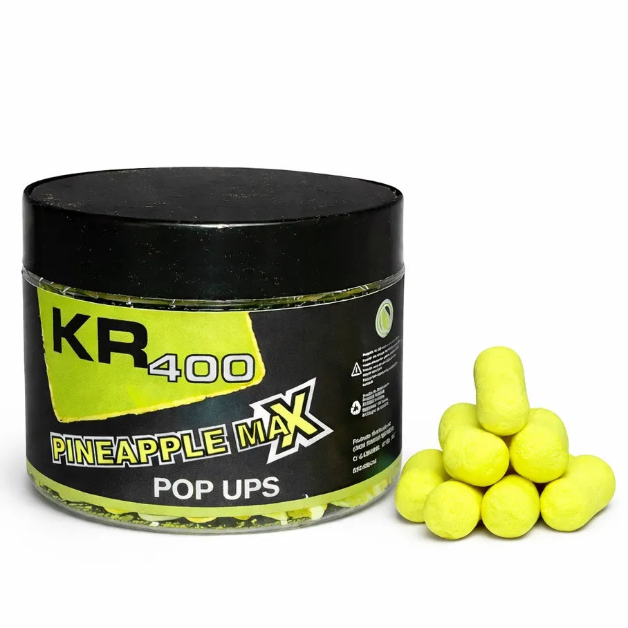 Dumbells Pop Ups Krom Quality KR400 Pineapple Max Galben