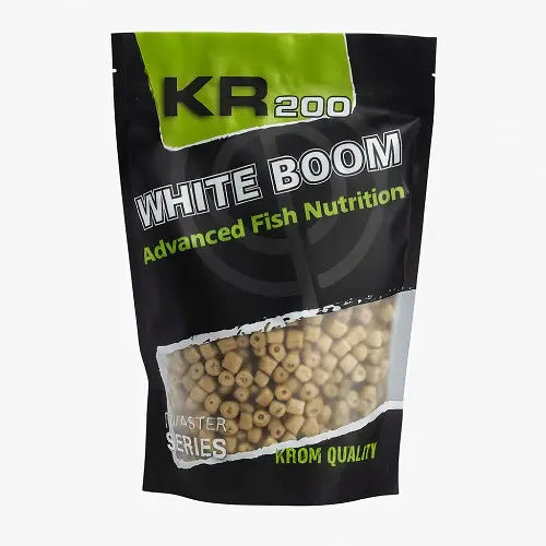 Pellets Krom Quality KR200 putere White Boom 8MM 800G