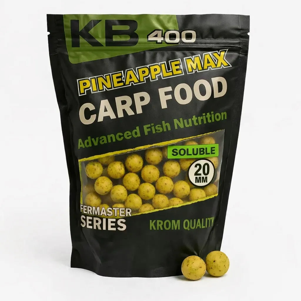 Boilies Solubil Krom Quality KR400 Pineapple Max 20mm 800G