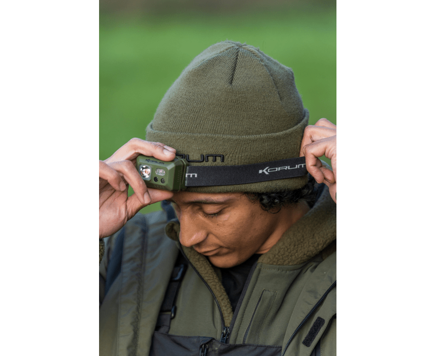 Linterna frontal Korum Neoteric - Tienda Carpfishing