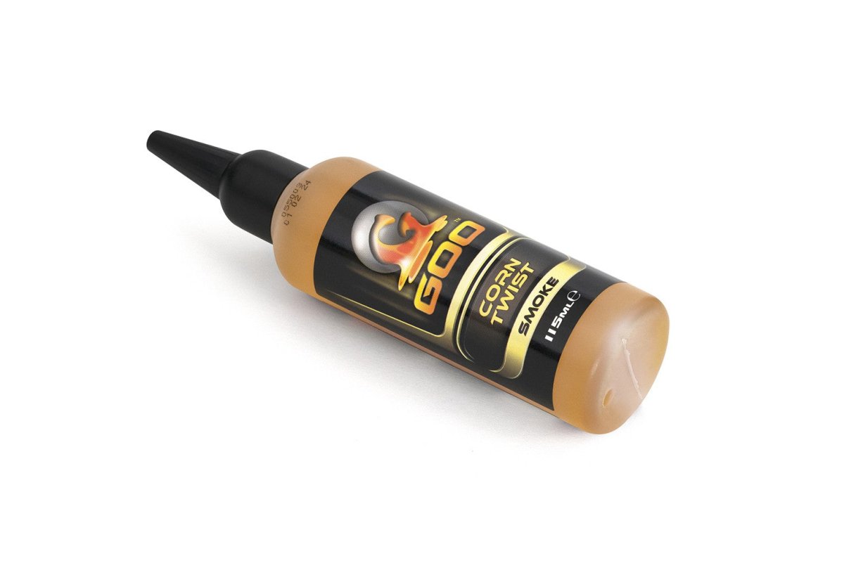 Líquido Korda Goo Corn Twist Smoke 115 ml - Tienda Carpfishing