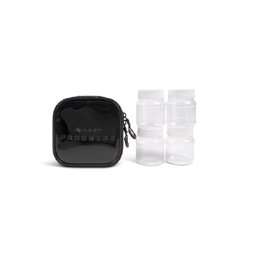 Macuto de 4 botes de cebo Korum Eva - Tienda Carpfishing