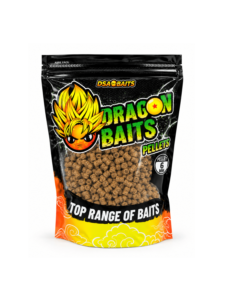 Pellets DSA Baits Top Range Dragon Baits 6 mm - Tienda Carpfishing