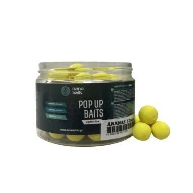 Pop Ups Nano Baits Garlic Amarillo 15 mm - Tienda Carpfishing