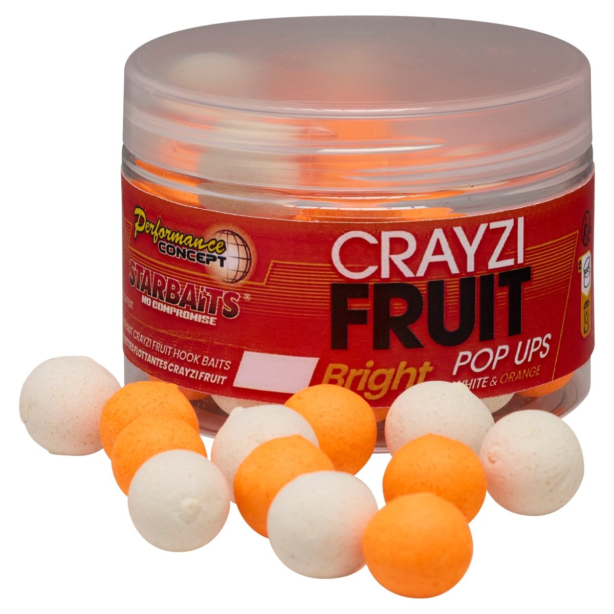 Pop ups Starbaits Crayzi Fruit Bright 16 mm - Tienda Carpfishing
