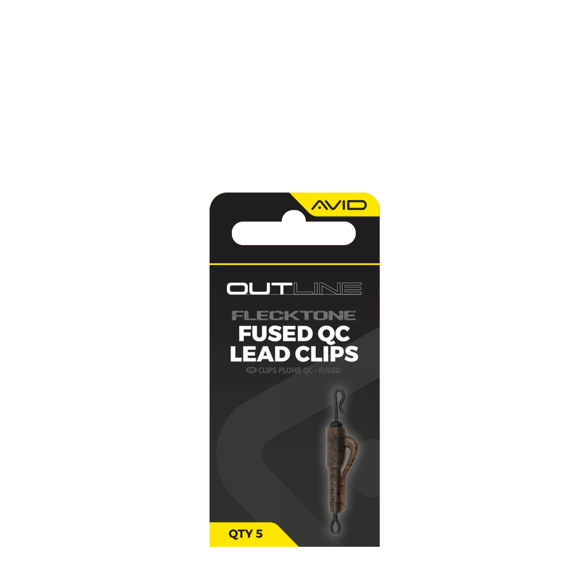 Set Lead QC Clip Avid Carp Outline FleckTone - Tienda Carpfishing