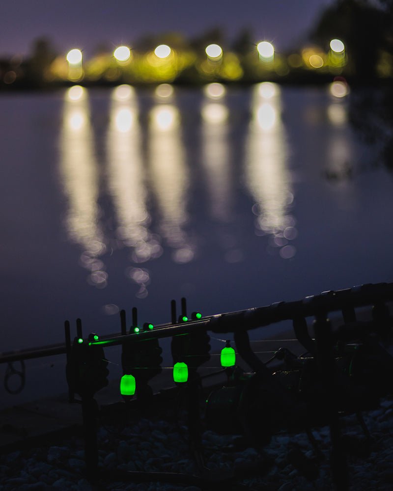 Indicator bobina Fox Black Label Dumpy Halo - Tienda Carpfishing