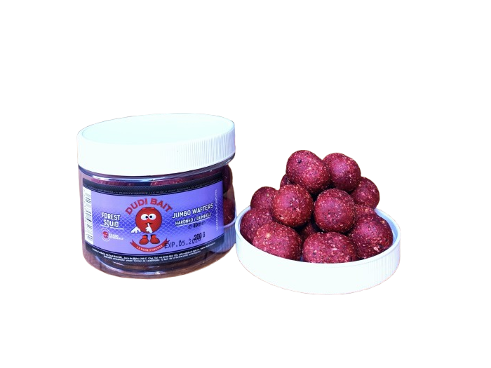 Wafters Dumbells Dudi Bait Jumbo Forest Squid 30 mm - Tienda Carpfishing