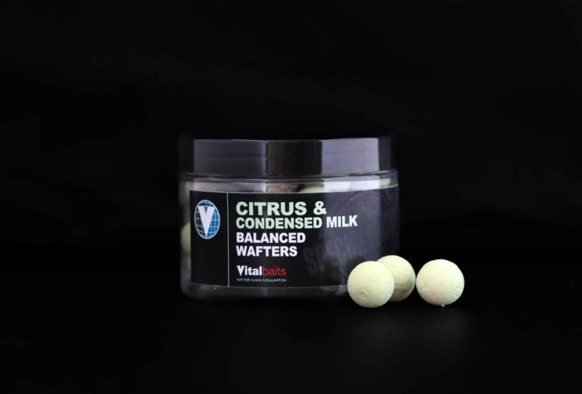 Wafters Vitalbaits Citrus & Cond. Milk Verde 18 mm - Tienda Carpfishing