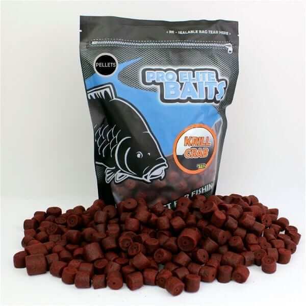 Atractor Pellets 14 20 mm Krill Crab pellets poisson fenag