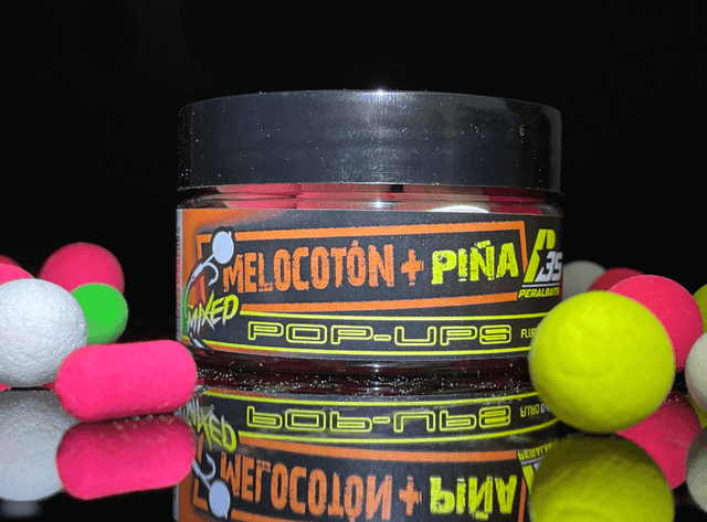 Pop ups Peralbaits Melocoton Pina