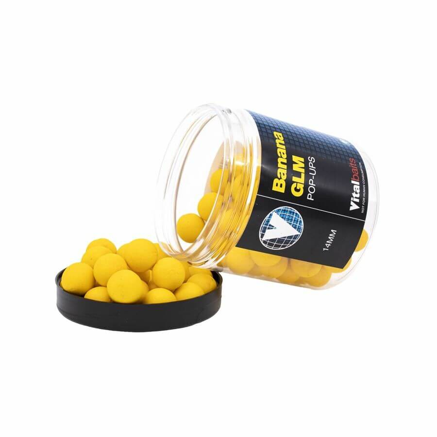 Pop ups Banana GLM Vitalbaits 18 mm