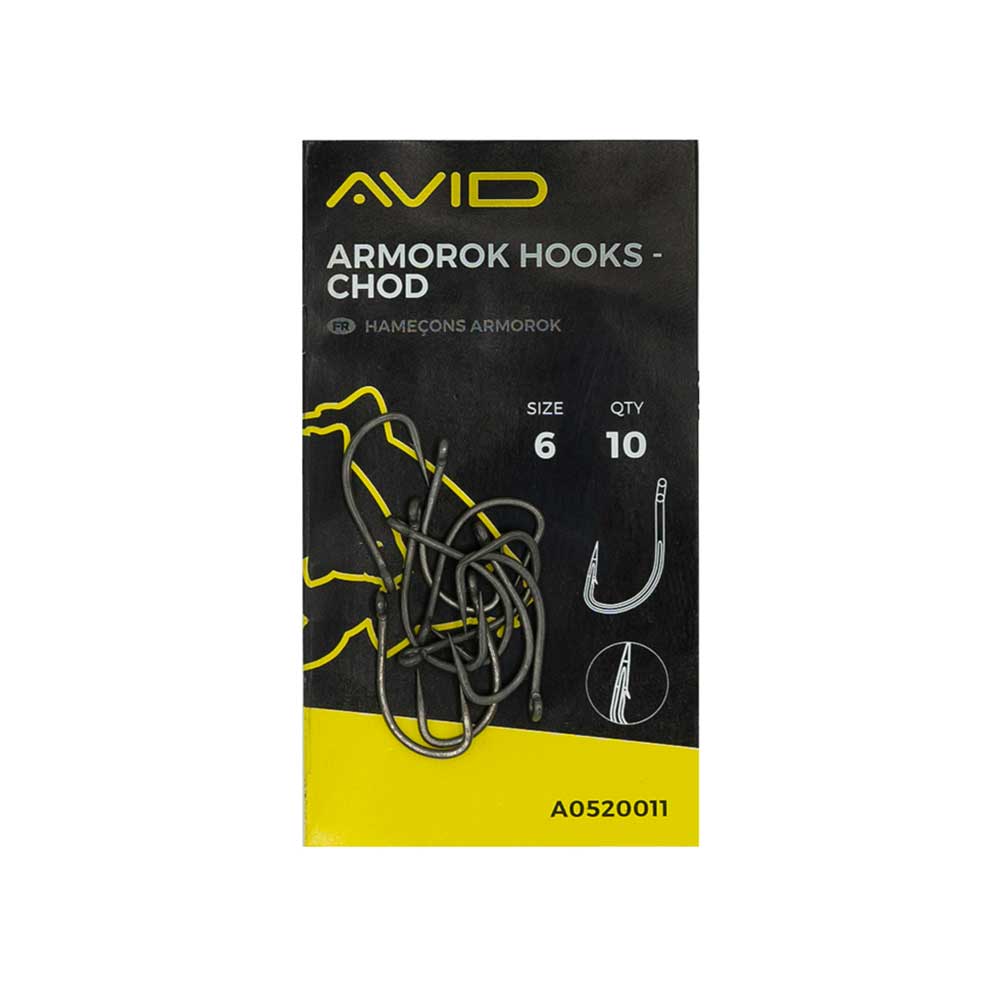 Anzuelos Avid Carp Armorok Chod - Tienda Carpfishing