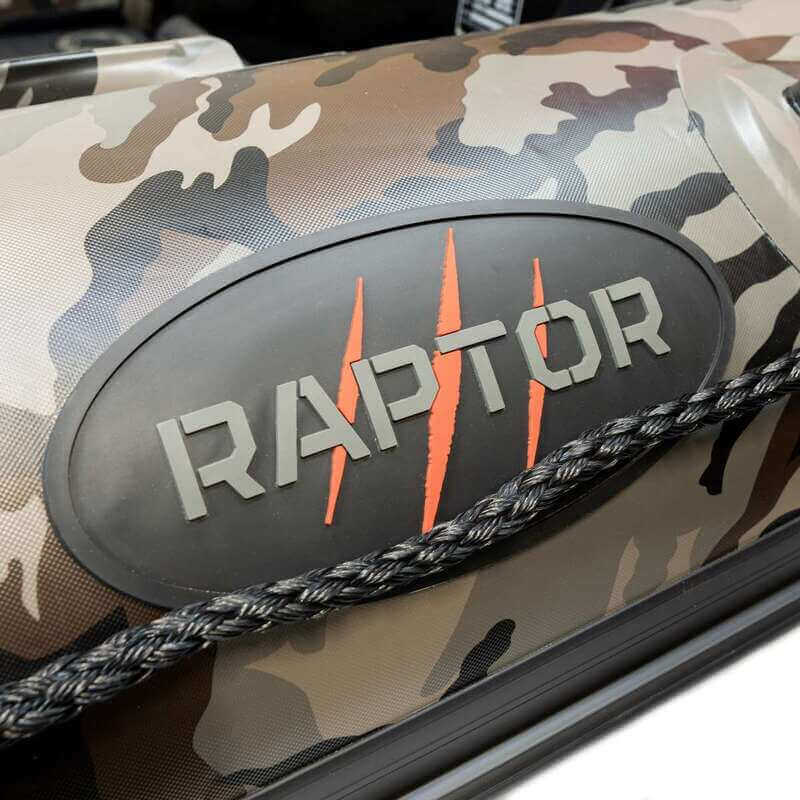 Barca Raptor 200 X - Wide Camo Airdeck - Tienda Carpfishing