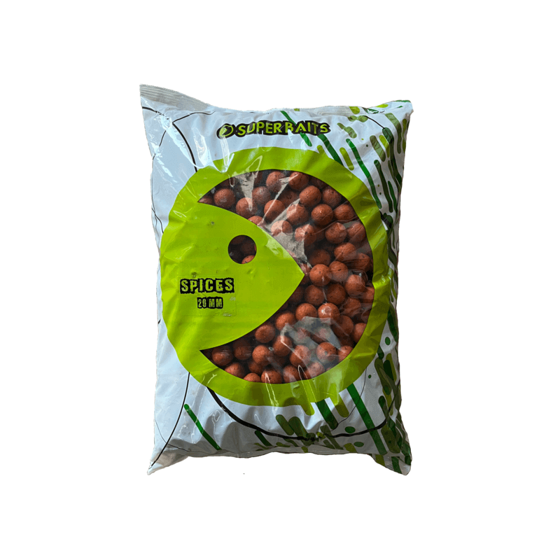 Boilies Superbaits Spices 5 kg - 20 mm - Tienda Carpfishing