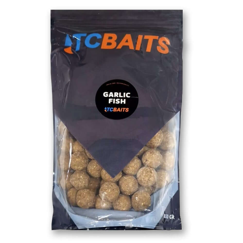 Boilies TC Baits Garlic Fish 20 mm - Tienda Carpfishing