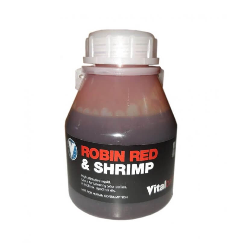Dip Vitalbaits Robin Red y Shrimp 250 ml - Tienda Carpfishing