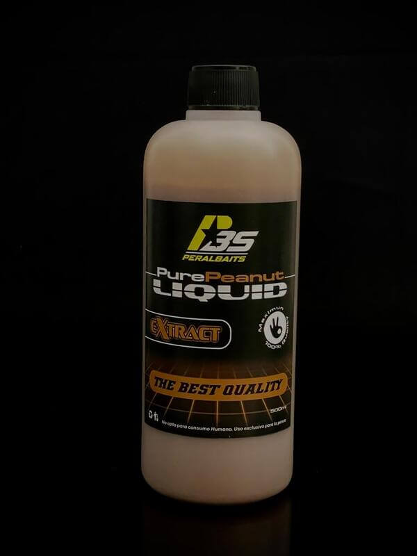 Extracto Peralbaits Pure Peanut 500 ml - Tienda Carpfishing