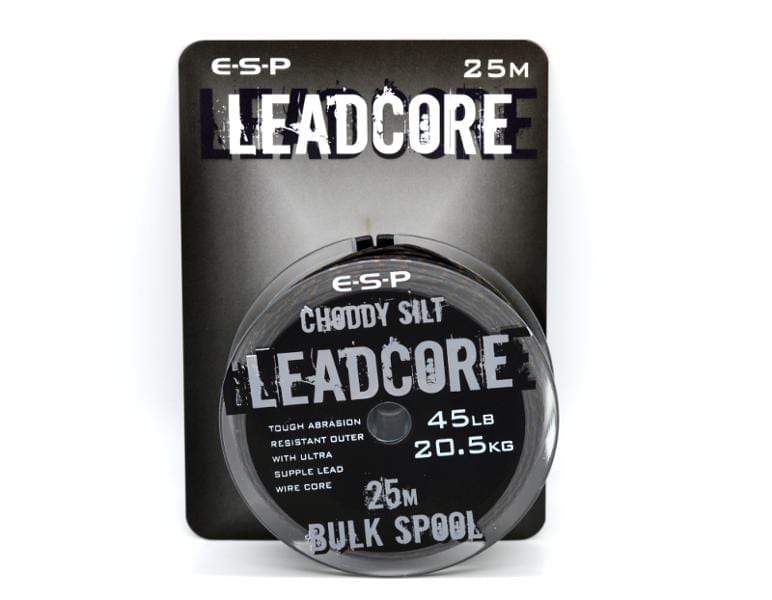 Leadcore ESP Silt Grey 45 lb / 25 m - Tienda Carpfishing