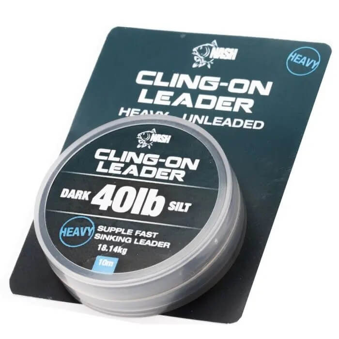 Leader Cling - On Nash Negro 40 Ib 10 m - Tienda Carpfishing