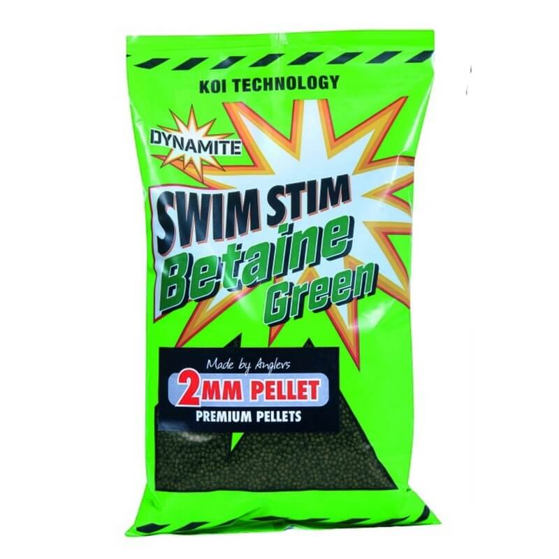 Micro Pellets Dynamite Baits Swim Stim Betaine Green 3 mm - Tienda Carpfishing