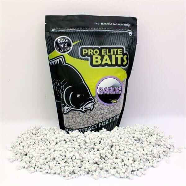 Micro Pellets Pro Elite Baits Garlic 3, 4, 6 mm - Tienda Carpfishing