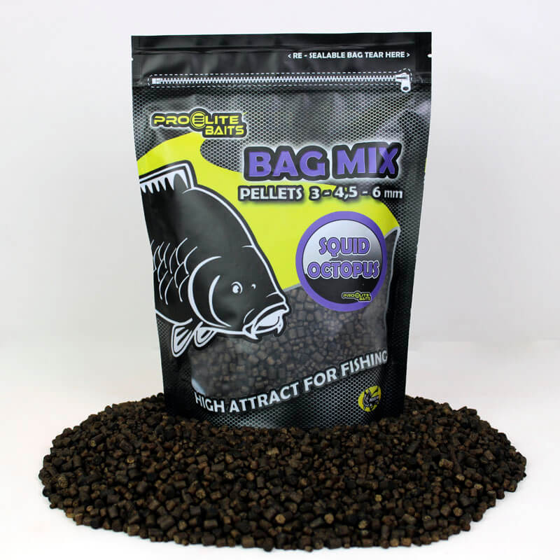 Micro Pellets Pro Elite Baits Squid Octopus 3, 4, 6 mm - Tienda Carpfishing