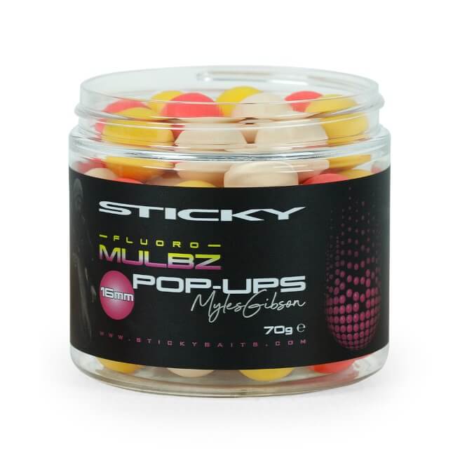 Pop Ups Sticky Mulbz Fluoro 12 mm - Tienda Carpfishing
