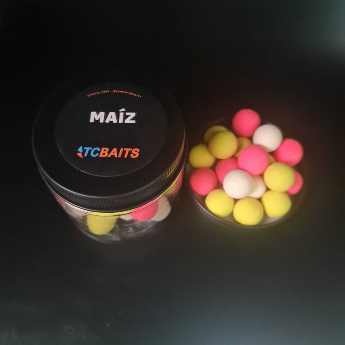 Pop ups TC Baits Maíz 14 - 15 mm - Tienda Carpfishing
