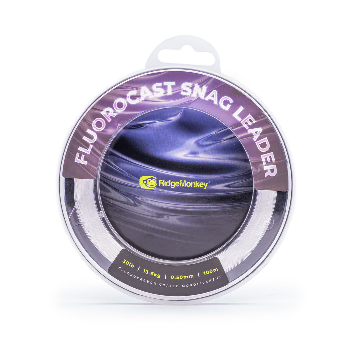 Bajo de Línea Ridge Monkey Fluorocast Snag Leader 30 lb 0,50 mm 100 m