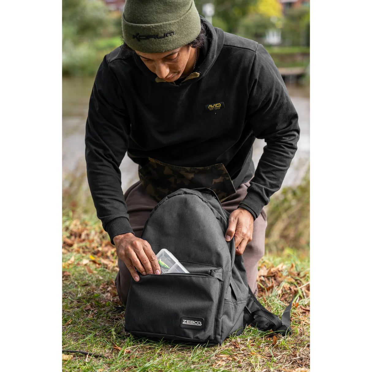 Mochila Zebco Trophy Compact Rucksack 18L 40x28x18