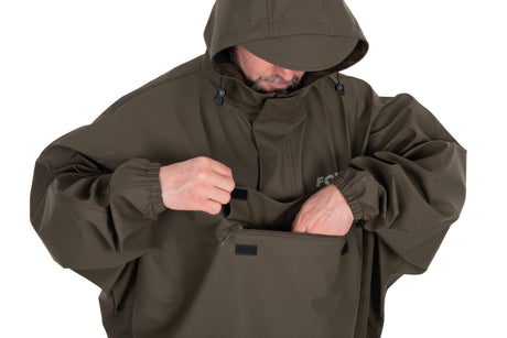 Poncho Fox Khaki One Size