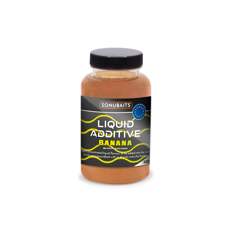 Aditivo Líquido Sonubaits Banana - Tienda Carpfishing