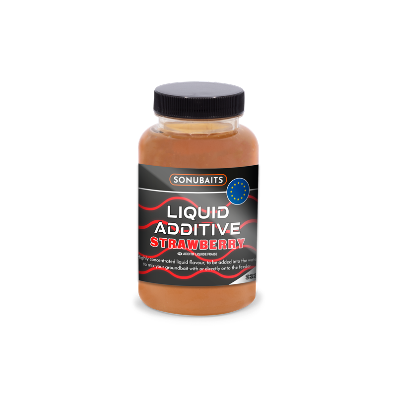 Aditivo Líquido Sonubaits Strawberry - Tienda Carpfishing